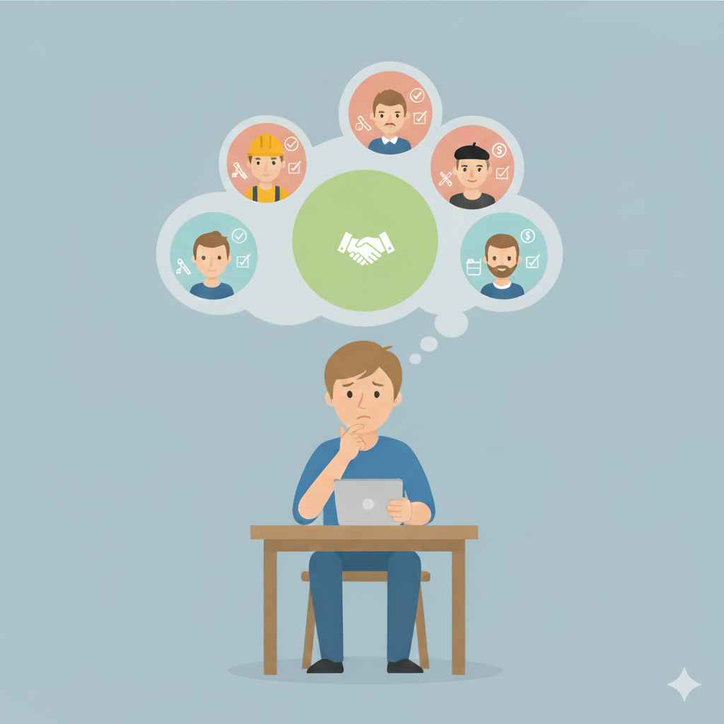 Image for Comment Choisir le Bon Artisan (et Pas Seulement le Moins Cher) - Le Guide en 5 Étapes