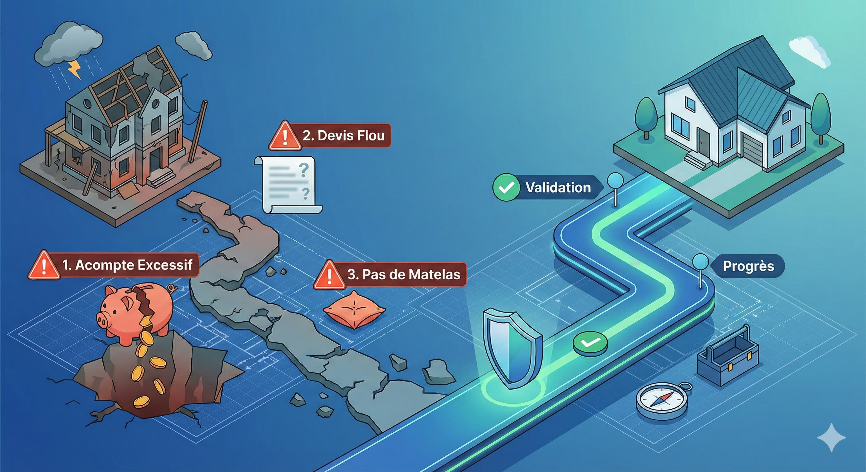 Image for Guide de Survie du Premier Chantier - 5 Erreurs qui Coûtent Cher