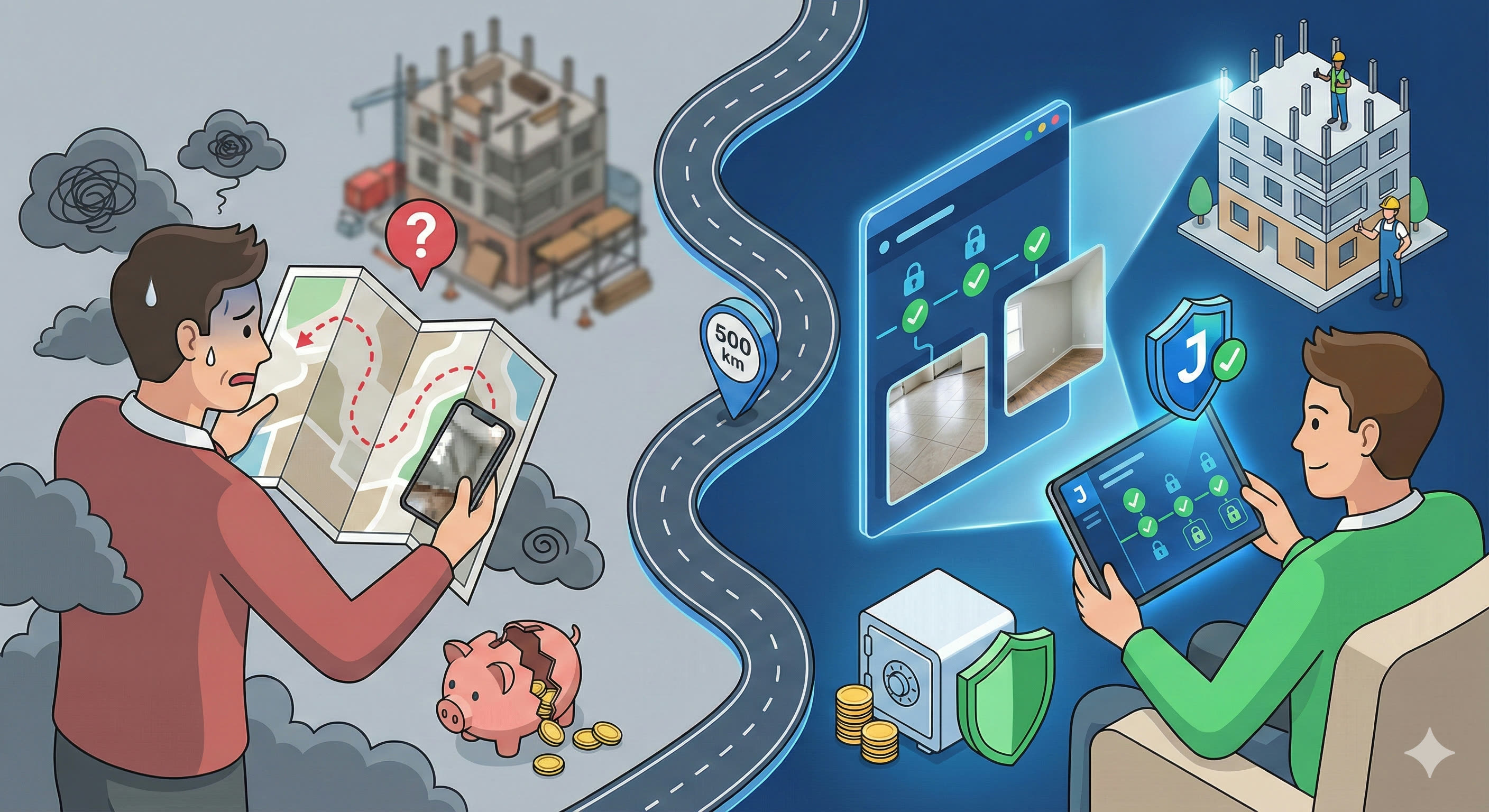 Image for Rénover à 500 km de chez soi - le guide pour piloter vos travaux sans stress